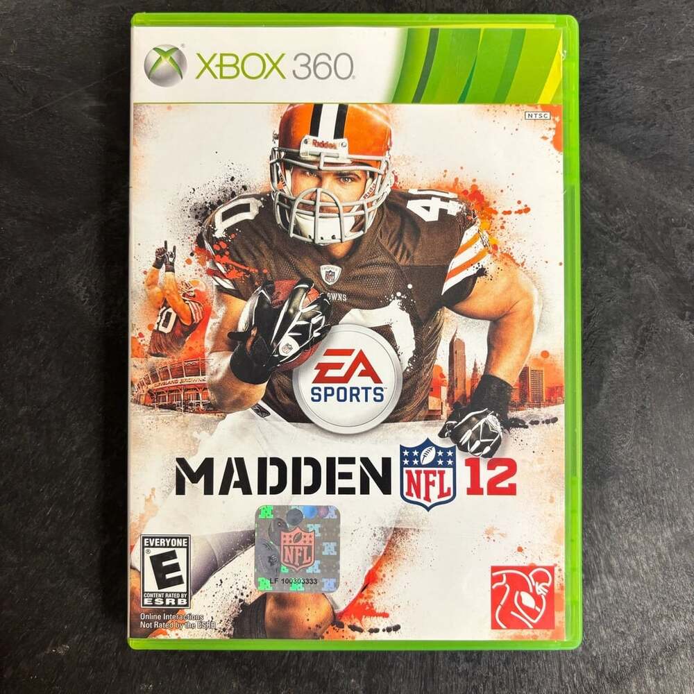 EA Sports Madden NFL 12 Xbox 360 Video Game Missing Manual